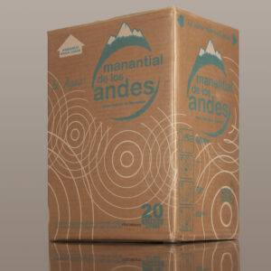 Caja de Agua Mineral Manantial de los Andes 20 Litros Descartable